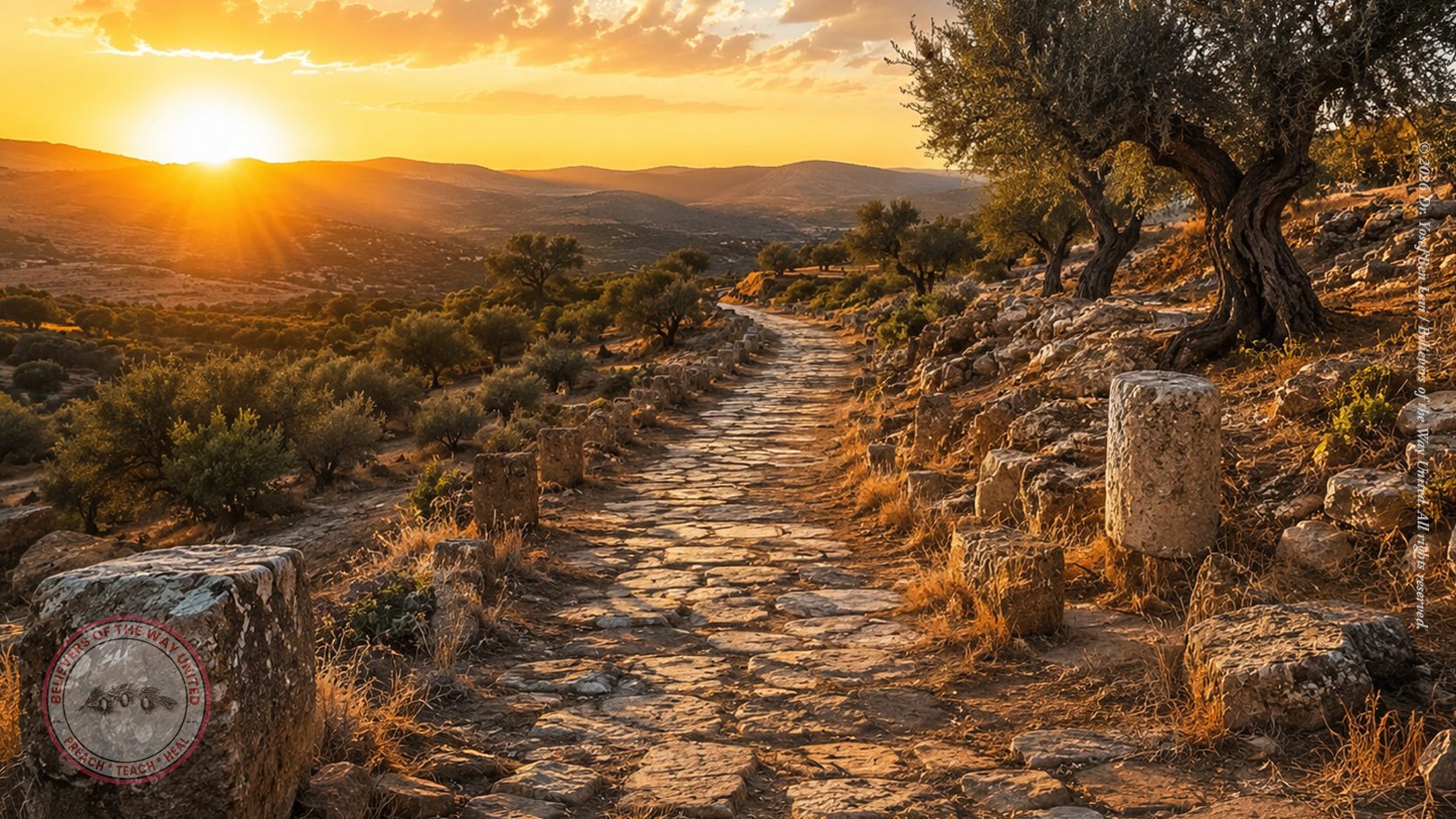 THE TWENTY PILLARS OF RIGHT LIVING, Part 5 of 5: Walking Together in Restoration